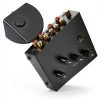 Active Audio Mixer 4‑Channel with Gold RCA and Master Volume-7