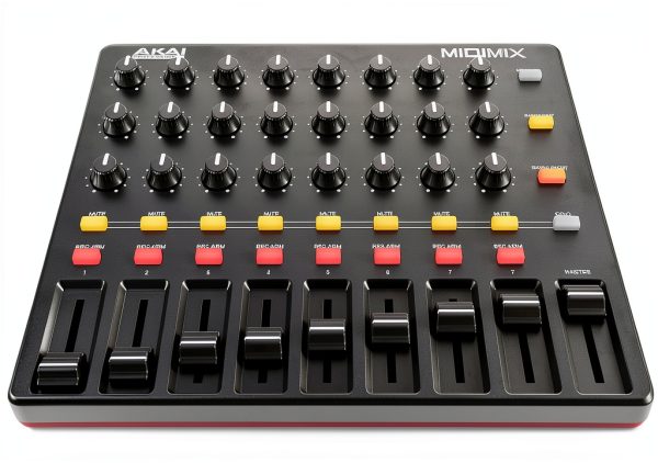 MIDIMIX Compact USB MIDI Mixer – 16‑Channel Black DAW Controller-7