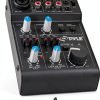 Behringer PAD20MXU 5-Channel DJ Mixer with USB Audio Interface, 18V-0