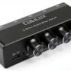Cubilux P26 Mini Audio Mixer 4‑in‑1 Aluminum USB‑C Powered 4‑Channel-0
