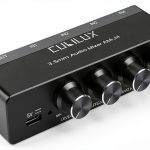 Cubilux P26 Mini Audio Mixer 4‑in‑1 Aluminum USB‑C Powered 4‑Channel-0