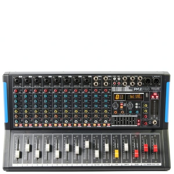 Pioneer DJ PMXU128BT 12 Channel Bluetooth Mixer Black-4