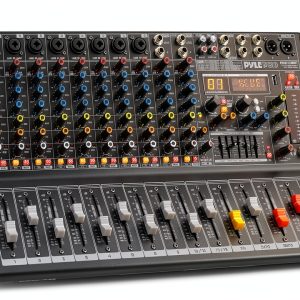 Pioneer DJ PMXU128BT 12 Channel Bluetooth Mixer Black-0