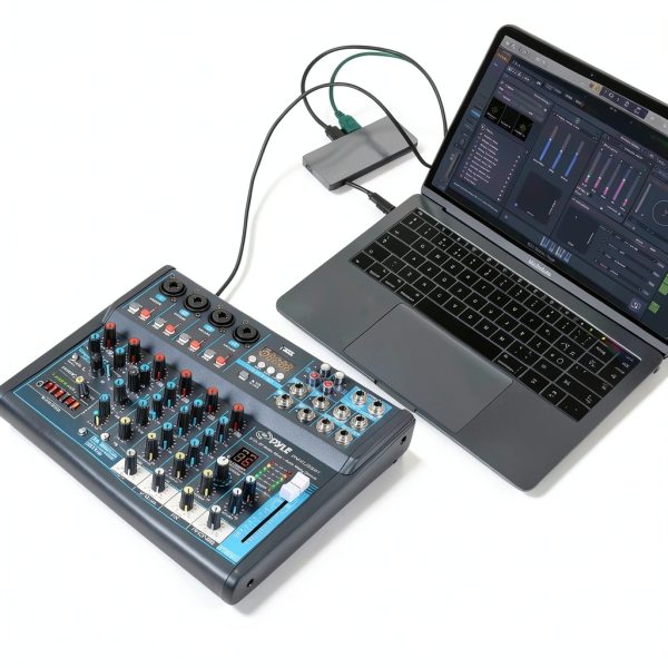 Pioneer DJ Mixer PMXU83BT 6 Channel Bluetooth Black-3