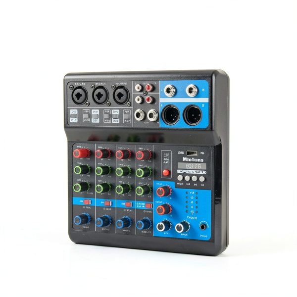 M-Audio M-5 USB DJ Mixer with XLR Inputs, 3‑Band EQ, Portable Build-8