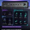 DJ Mixer StreamPro XLR Power Gaming Audio Mixer with RGB Lighting-3