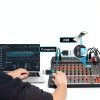 DJ Mixer CT Ultra Thin Bluetooth 8 Channel Audio Display-3