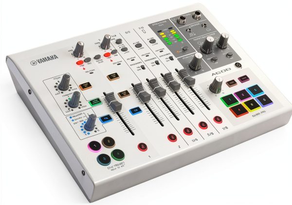 AG Live Streaming Mixer 3-Channel Interface with DSP – Black AG03MK2-6
