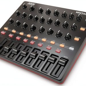 MIDIMIX Compact USB MIDI Mixer – 16‑Channel Black DAW Controller-0
