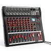 DJ Mixer CT Ultra Thin Bluetooth 8 Channel Audio Display-8
