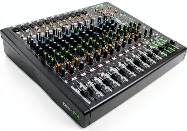 DJ Mixer Behringer 16-Channel FX+ Bluetooth with 11 Onyx Mic Preamps-0