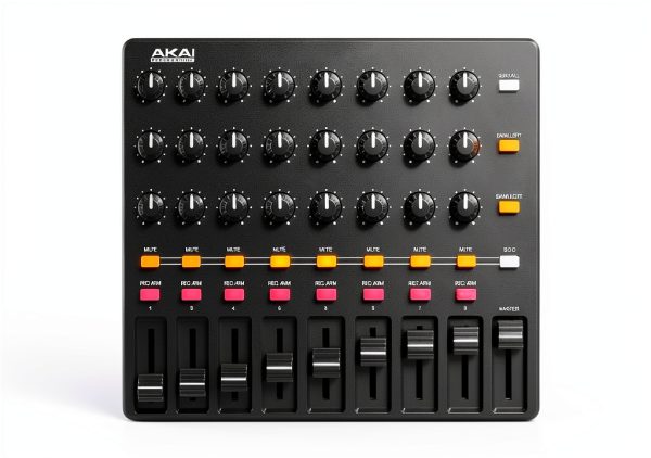 MIDIMIX Compact USB MIDI Mixer – 16‑Channel Black DAW Controller-8