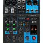 DJ Mixer MG06X 6-Channel Analog Mixer Black 6-Input-0