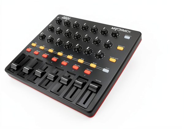 MIDIMIX Compact USB MIDI Mixer – 16‑Channel Black DAW Controller-3