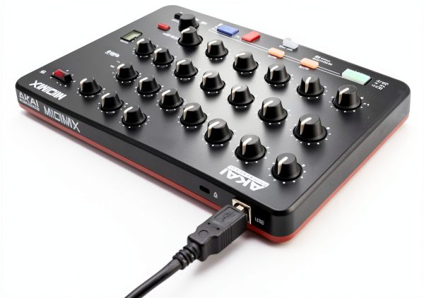 MIDIMIX Compact USB MIDI Mixer – 16‑Channel Black DAW Controller-4