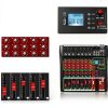 DJ Mixer CT Ultra Thin Bluetooth 8 Channel Audio Display-6