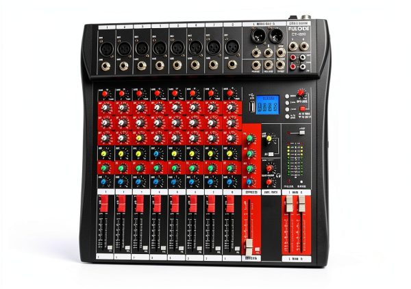 DJ Mixer CT Ultra Thin Bluetooth 8 Channel Audio Display-0