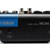 DJ Mixer MG06X 6-Channel Analog Mixer Black 6-Input-2