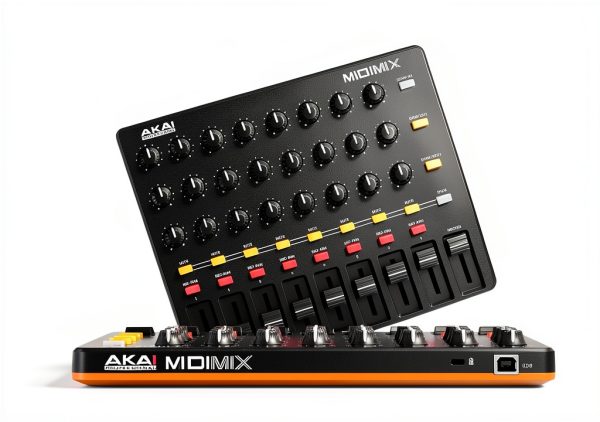 MIDIMIX Compact USB MIDI Mixer – 16‑Channel Black DAW Controller-6