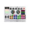 F999 USB Live Sound Mixer with RGB DSP for Streaming Pink-1