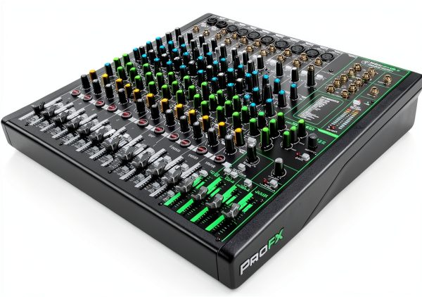 DJ Mixer Behringer 16-Channel FX+ Bluetooth with 11 Onyx Mic Preamps-2