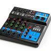 M-Audio M-5 USB DJ Mixer with XLR Inputs, 3‑Band EQ, Portable Build-5