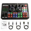 DJ Mixer KILOGOGRAPH F999 Classic 16-Effect Soundboard for Beginners-0