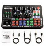 DJ Mixer KILOGOGRAPH F999 Classic 16-Effect Soundboard for Beginners-0