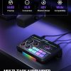 DJ Mixer StreamPro XLR Power Gaming Audio Mixer with RGB Lighting-1