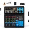 M-Audio M-5 USB DJ Mixer with XLR Inputs, 3‑Band EQ, Portable Build-6