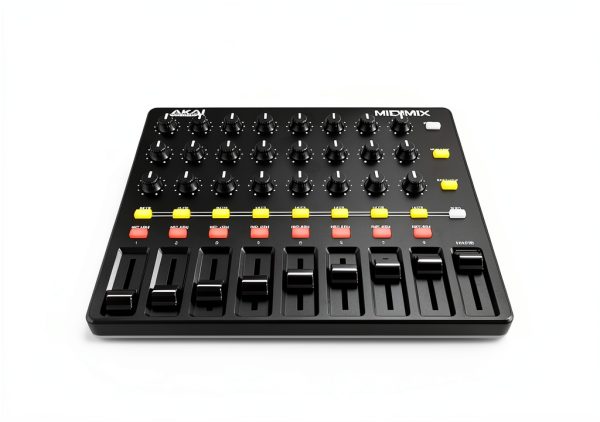 MIDIMIX Compact USB MIDI Mixer – 16‑Channel Black DAW Controller-5