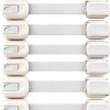 Child Safety Strap Locks Wappa Cabinet Locks 10 Pack with 3M Adhesive-0