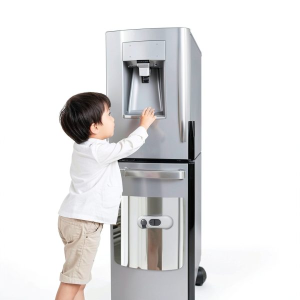 Child Proof Refrigerator Lock NiceTCU 5-Pack White 3M Adhesive-6