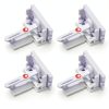 Safety 1st - Secure-to-Explore Adhesive Cabinet Locks Baby Proofing, Child Locks for Cabinets and Drawers (4 Locks), White-1
