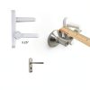 Door Lever Lock 3 Pack Toddler Proof ABS Guard with 3M Adhesive-4