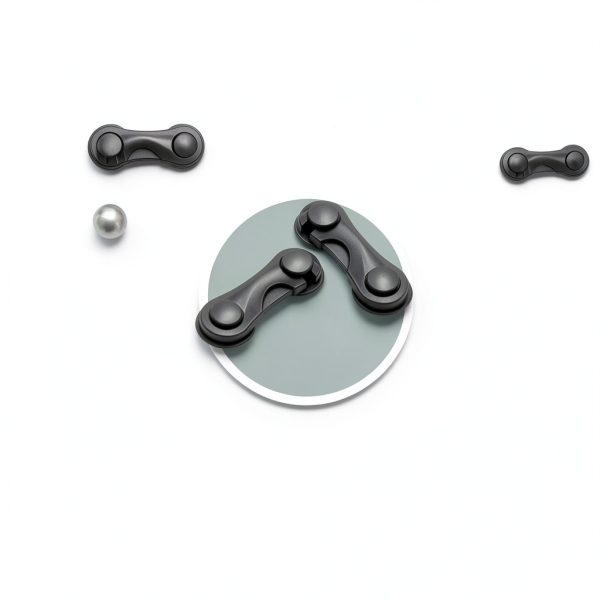 Cabinet Locks KongNai 4 Pack Latches with Adhesive for Drawers-3
