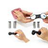 Cabinet Locks KongNai 4 Pack Latches with Adhesive for Drawers-2