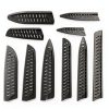 10-Pack Black Knife Sheaths for Kitchen Knives - Universal Protective-1