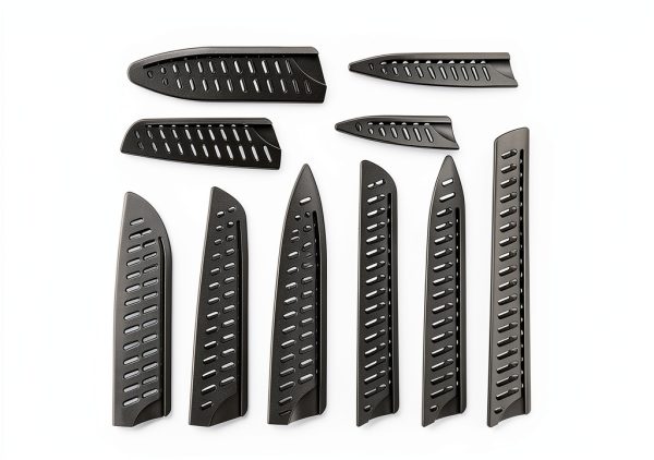 10-Pack Black Knife Sheaths for Kitchen Knives - Universal Protective-1