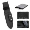 Universal Knife Sheath,Oxford Chef Knife Sheaths for Fixed Blade Knives, Knife Scabbard Cover, Shop Knife Sheath Knives Sleeves Case Edge Guards Blade Protectors for Outdoor (Black, 5.5 x 2 Inch)-3