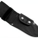 Universal Knife Sheath,Oxford Chef Knife Sheaths for Fixed Blade Knives, Knife Scabbard Cover, Shop Knife Sheath Knives Sleeves Case Edge Guards Blade Protectors for Outdoor (Black, 5.5 x 2 Inch)-0