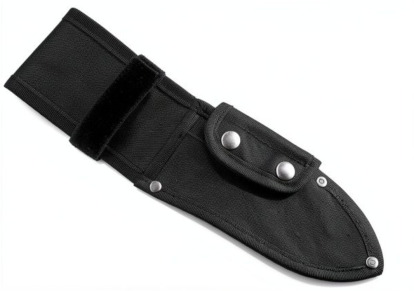 Universal Knife Sheath,Oxford Chef Knife Sheaths for Fixed Blade Knives, Knife Scabbard Cover, Shop Knife Sheath Knives Sleeves Case Edge Guards Blade Protectors for Outdoor (Black, 5.5 x 2 Inch)-0