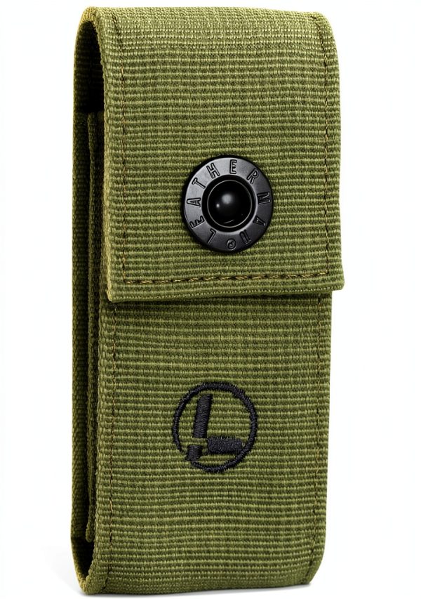 LEATHERMAN Premium Nylon Snap Sheath Fits 3.25" to 4.5" Multi-Tools-0